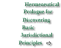 Go to 'Hermeneutical Prologue'